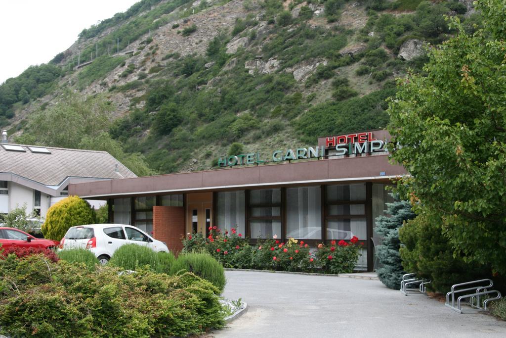 Hotel Garni Simplon Brigerbad Экстерьер фото